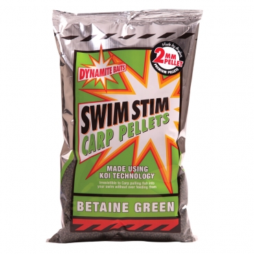Dynamite Baits Swim Stim Pellet Betaine Green 2mm 900g